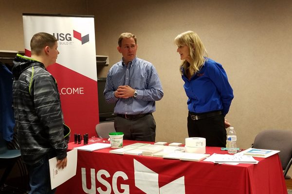 US Gypsum, Senior Job Fair participant