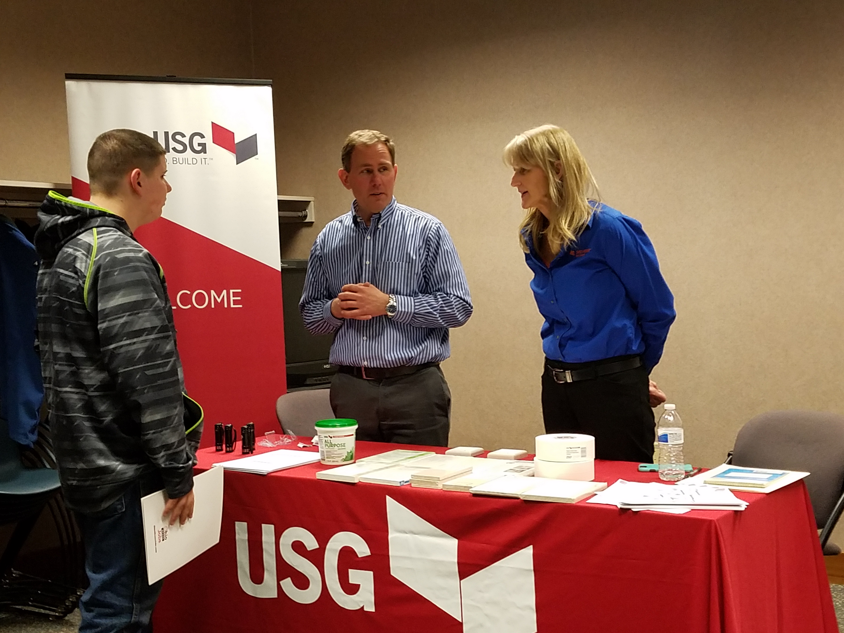 US Gypsum, Senior Job Fair participant